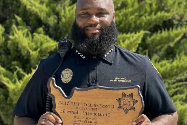 LU Alumnus Christopher Bates named Constable of the Year 